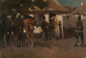 Ubytování vojsk od George Hendrik Breitner