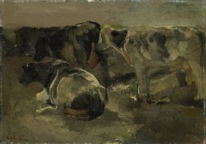 Čtyři krávy od George Hendrik Breitner