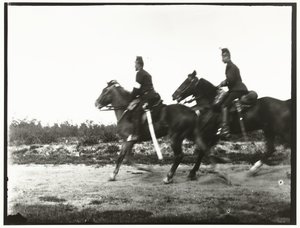 Dělostřelečtí jezdci žlutých koní od George Hendrik Breitner