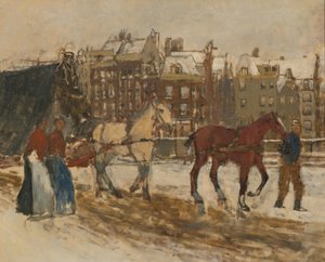 Rokin od George Hendrik Breitner