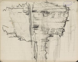Panoráma města, možná Amsterdam od George Hendrik Breitner