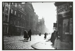 Pohled na ulici v Rotterdamu od George Hendrik Breitner