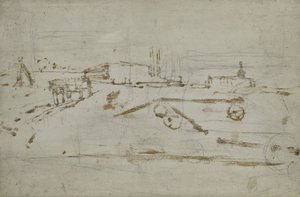 Okraj města od George Hendrik Breitner