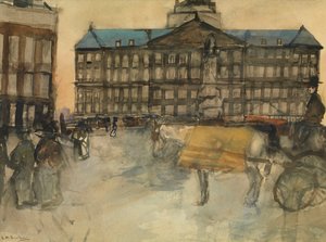 Radnice v Amsterodamu od George Hendrik Breitner