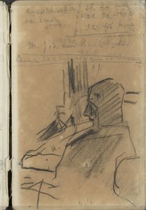 Dva sedící muži od George Hendrik Breitner