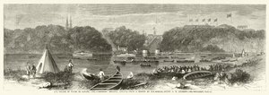 Princ z Walesu v Kanadě, regata Lumberers, Ottawa