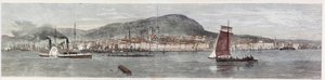 Pohledy na město Montreal, Kanada Východ od George Henry Andrews