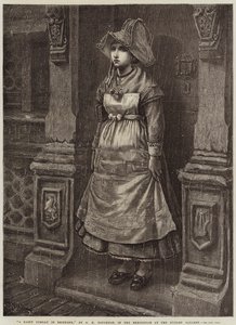 Deštivá neděle v Bretani od George Henry Boughton