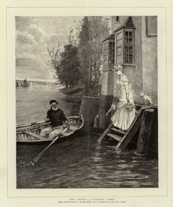 Trajekt, Delikátní jízdné od George Henry Boughton