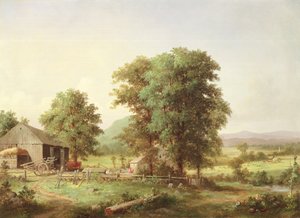 Letní krajina, 1862 od George Henry Durrie