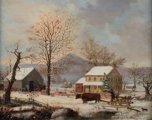 Zimní scéna, 1830-60