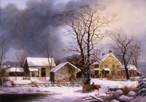 Zima na venkově, 1862