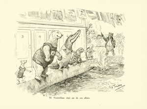Pan Nourseblanc si byl jistý svým obchodem (litografie) od George Henry Thompson