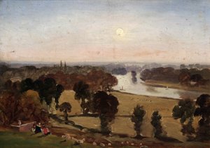 Pohled z Richmond Hill od George Hilditch