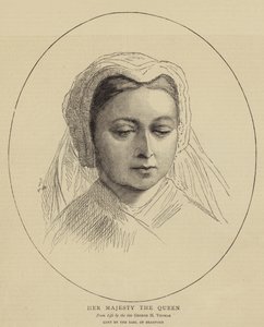 Její Veličenstvo královna od George Housman Thomas