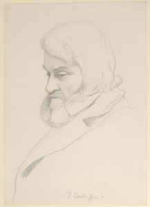 Portrét Thomase Carlylea, kolem roku 1875