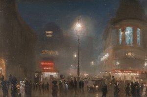 Londýnské divadlo, kolem roku 1910