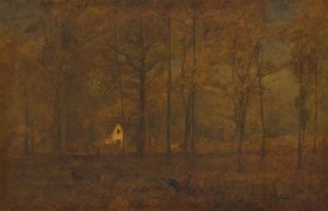Podzimní lesy od George Inness