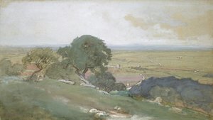 Olivovníky v Tivoli, 1873.