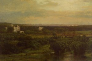 Údolí olivovníků od George Inness
