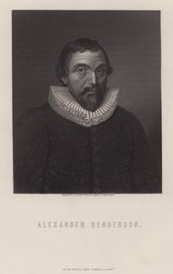 Alexander Henderson , skotský teolog od George J. Stodart