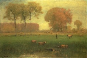 Indiánské léto, 1891 od George Jnr. Inness