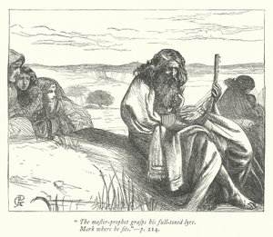 Ilustrace pro The Captivity (rytina) od George John Pinwell
