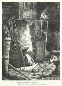 Ilustrace pro The Logicians Refuted (rytina) od George John Pinwell