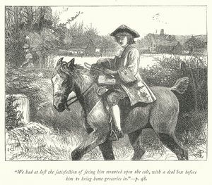 Ilustrace pro The Vicar of Wakefield (rytina) od George John Pinwell