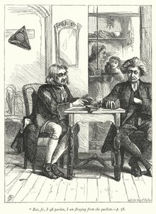 Ilustrace pro The Vicar of Wakefield (rytina) od George John Pinwell