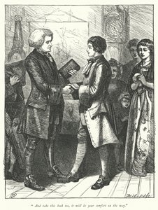 Ilustrace pro Vicar of Wakefield (rytina) od George John Pinwell
