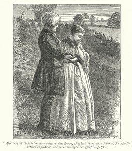 Ilustrace pro Vicar of Wakefield (rytina) od George John Pinwell