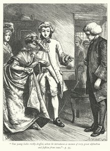 Ilustrace pro Vicar of Wakefield (rytina) od George John Pinwell