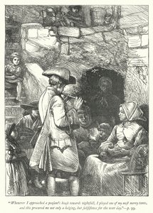 Ilustrace pro Vicar of Wakefield (rytina) od George John Pinwell