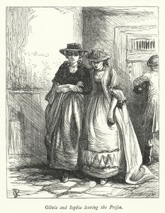 Ilustrace pro The Vicar of Wakefield (rytina) od George John Pinwell