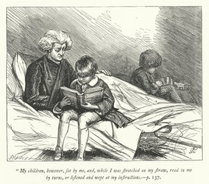 Ilustrace pro The Vicar of Wakefield (rytina) od George John Pinwell
