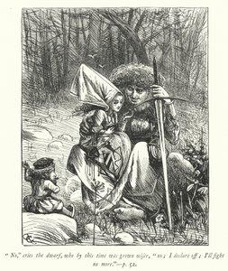 Ilustrace pro The Vicar of Wakefield (rytina) od George John Pinwell