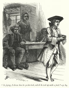 Ilustrace pro The Vicar of Wakefield (rytina)