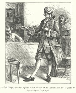 Ilustrace pro The Vicar of Wakefield (rytina) od George John Pinwell