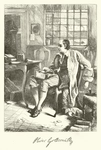 Oliver Goldsmith (rytina) od George John Pinwell