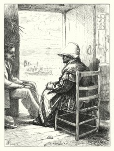 Sea-Side Hexameters (rytina) od George John Pinwell