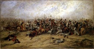 The Conflict at the Guns, Balaclava, 1854