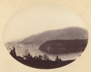 Z Trophy Point, West Point, řeky Hudson