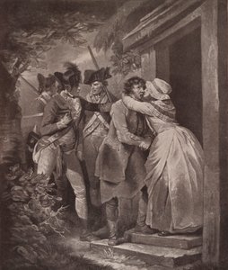 „Dezertér na odchodu od své manželky“, 1791 1909