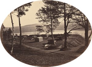 Baterie Knox,c. 1870 (foto)