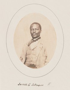 James Collins Johnson, Princetonská univerzita, 1860 (foto)