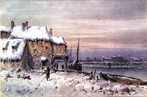 Dům Riverside v zimním mrazu od George Knox