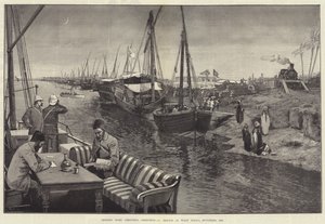 Posílám domů vánoční pozdravy, skica u Wadyho Halfy, listopad 1884