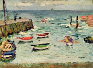 Kesäpäivä, Largo (öljy paneelissa) od George Leslie Hunter