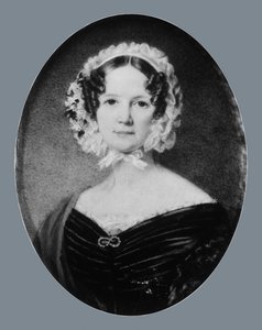 Paní George M. Gill Ann McKim Bowly, 1841. od George Lethbridge Saunders